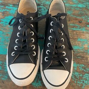 Converse Black and White Low-Top All Star Sneaker